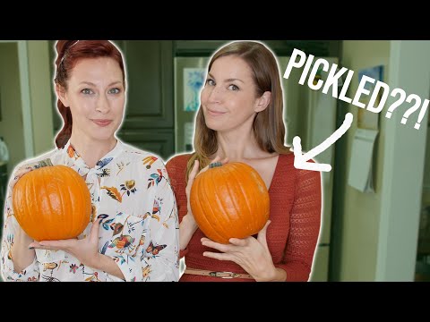 Pickled Pumpkin a Delicious Surprise