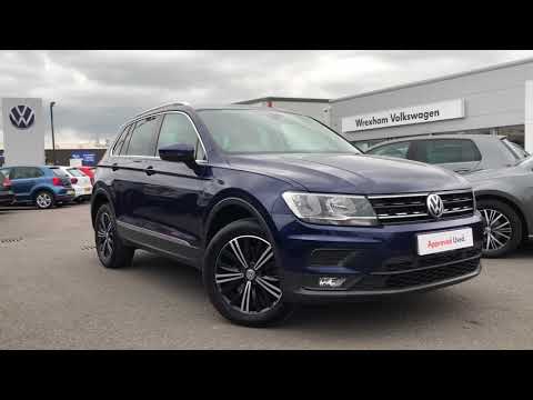 Volkswagen Tiguan SE Nav 2.0 TDI 4Motion Atlantic Blue Used Car | Wrexham Volkswagen