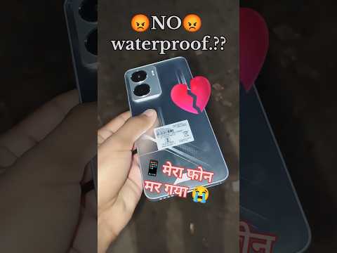 😡realme P3 🤷🏻no waterproof..?? #shortsfeed #indianews #shorts
