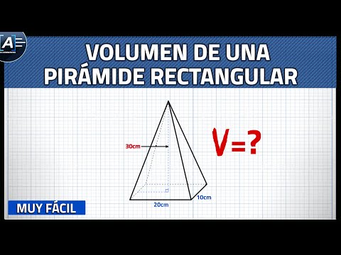 VOLUME of a RECTANGULAR PYRAMID | Calculate the Volume of a Rectangular Pyramid (Easy Method)