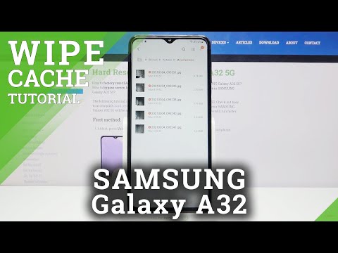 How to Wipe Cache Partition in SAMSUNG Galaxy A32 – Remove Temporary Cache Files
