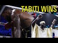 ANDREW TABITI WINS AFTER JAMES WILSON RETIRES ON HIS STOOL IN JEDDAH