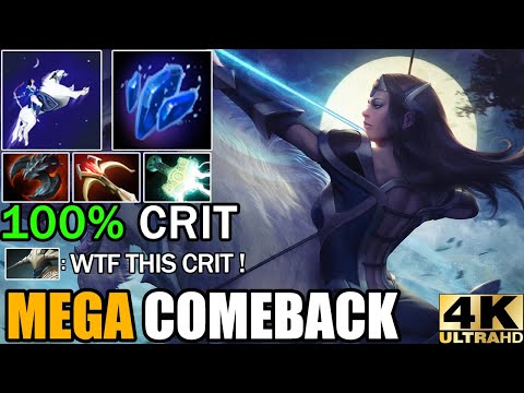 NEW CRAZY Leap Attack Crit Aghanim's Shard Mirana Deleted Sven Epic Mega Comeback 7.30 Dota 2