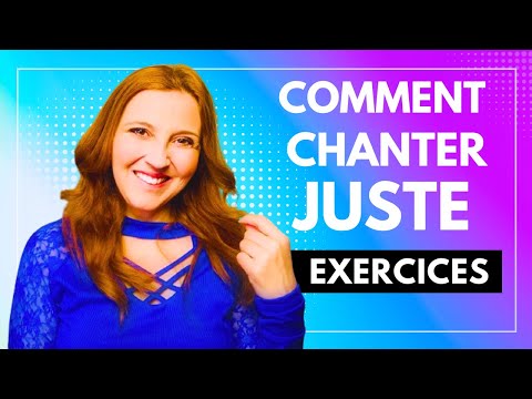 MÉTHODE pour CHANTER JUSTE