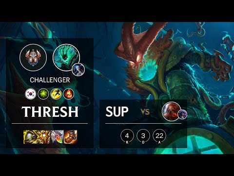 Thresh Support vs Gragas - KR Challenger Patch 11.7