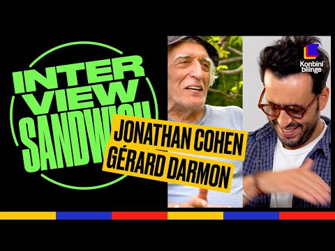 Gérard Darmon & Jonathan Cohen "Le sandwich et le plumard, ça s'accorde bien aussi" l Konbini