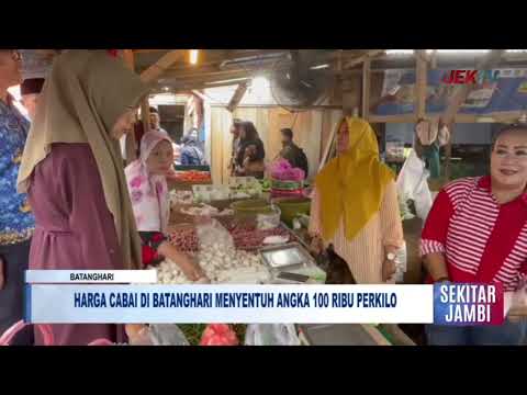 Harga Cabai di Batanghari Menyentuh Angka 100 Ribu per Kilo