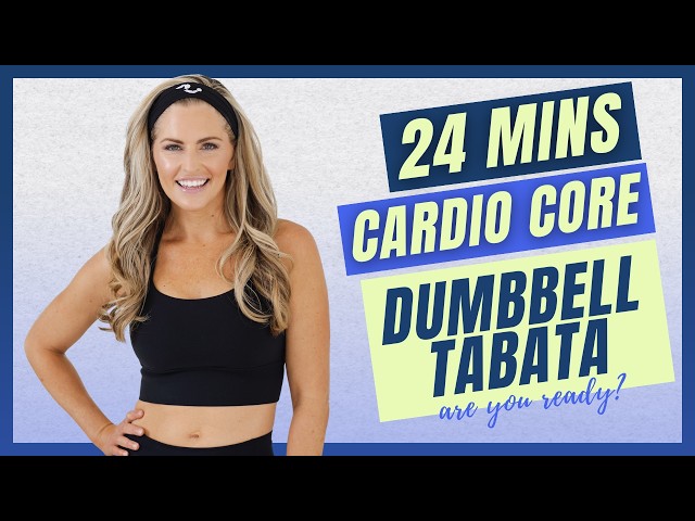 Cardio Core Dumbbell Tabata Workout