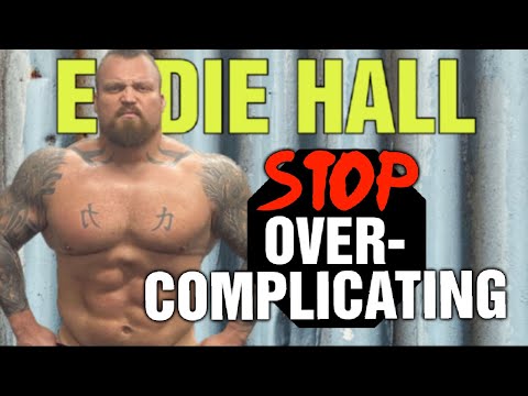 Eddie Hall || EATING VITAMINS, & SUPPLEMENTS || Overcomplicating or Perfecting?