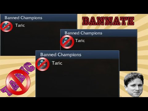 IL TRIPLO BAN DI TARIC w/GamerMaurizio - Come scalare il bronzo trollando #23