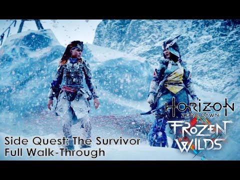 Horizon Zero Dawn The Frozen Wilds - The Survivor Side Quest Walk-Through