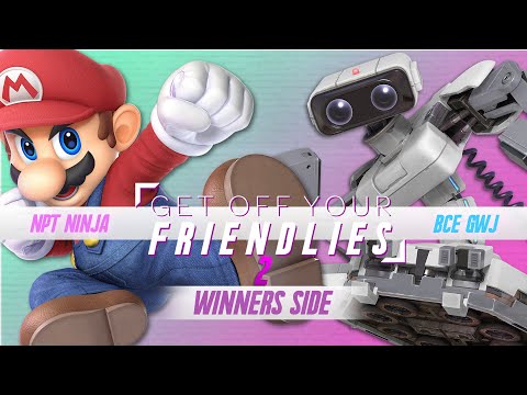 NPT Ninja (Mario) vs BCe GWJ (ROB) - Get Off Your Friendlies 2 - SSBU - Allentown, Pa.