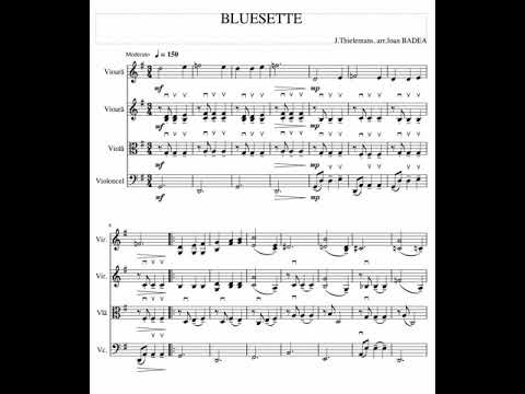 BLUESETTE - string quartet arrangement
