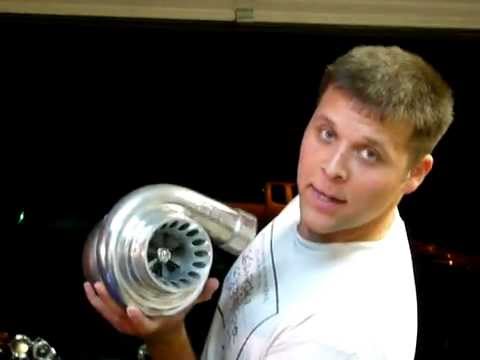 Garrett Turbo spins from just blowing into it. Funny but REAL Turbo GT3582R