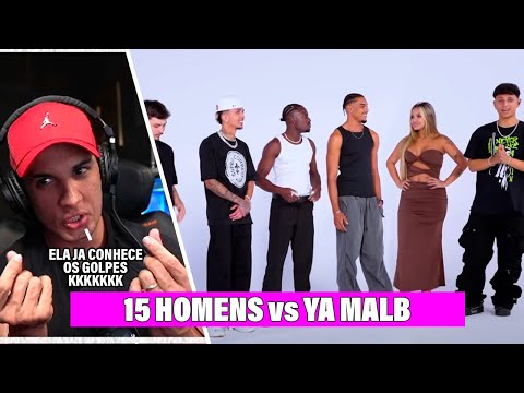 HUDSON AMORIM REAGINDO 15 HOMENS vs YA MALB! NOBRU VLOGS