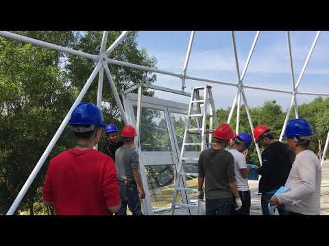 install big dome tent 7