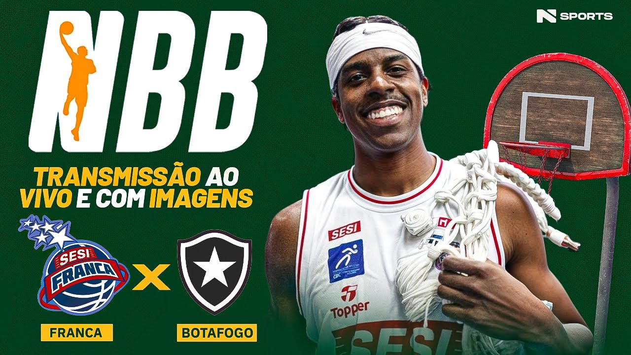 AO VIVO | Botafogo visita o Franca no Pedrocão pelo NBB 2025/2026