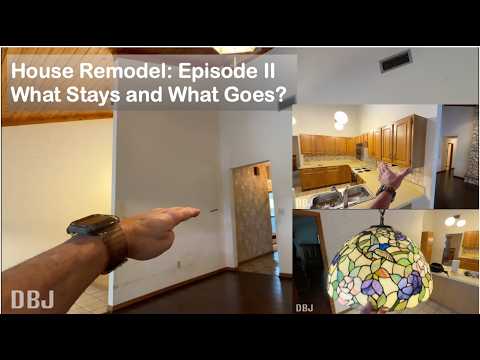 Episode II: House Remodel Scope of Work is Laid out