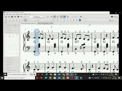Ej čija frula - accordion sheet music