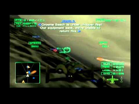 Ace Combat 4 Walkthrough Mission 9 "Operation Bunker Shot"