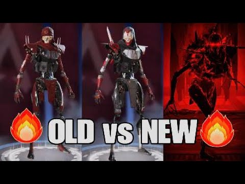 The New Revenant reborn compared to older version with other animations Apex Legends Season 18
