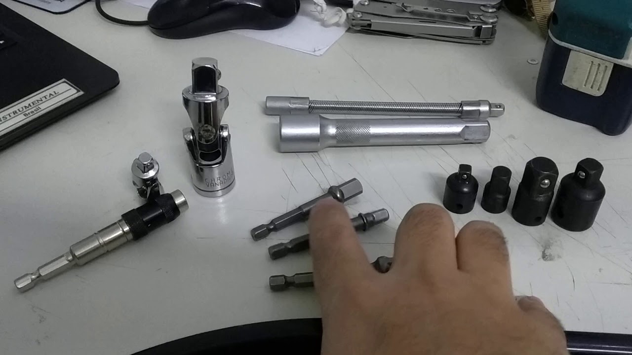 dicas de adaptadores de soquetes e bits