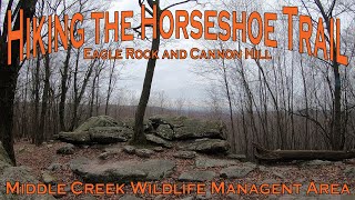 Hiking the Horseshoe Trail Eagle Rock and Cannon Hill.