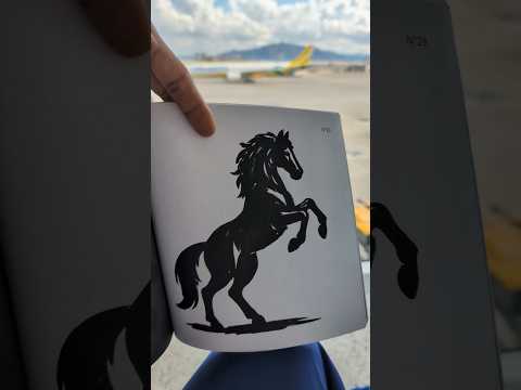 cheval Monochrome #color #artblackink #monochrome