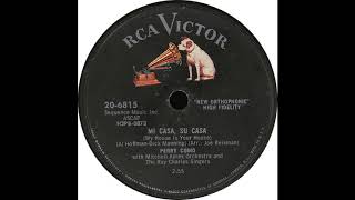 RCA Victor 20 6815 - Mi Casa, Su Casa (My House Is Your House) - Perry Como