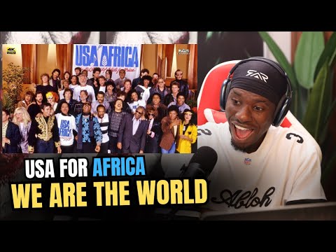 SO EMOTIONAL!!! First Time Reaction to U.S.A. For Africa - "We Are the World"