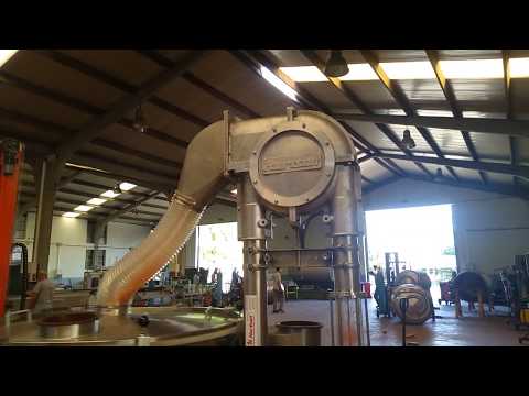 Aeromechanical conveyor + sieving screening machine  KURTSAN
