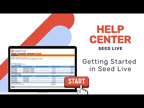 Getting Started in Seed Live