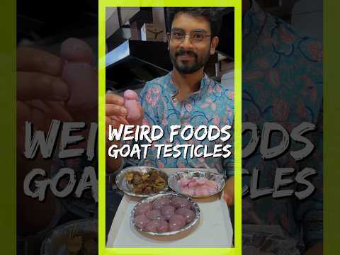 Eating Unusual Goat Testicles in Delhi! 🤢🤤🤔