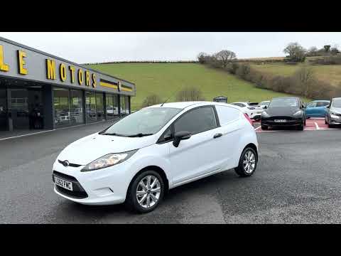 2012 FORD FIESTA VAN 1.4 TDCI White for sale Castle Motors