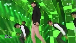 Download lagu [Live] 141109 Zhoumi (Feat. EXO Chanyeol) - Rewind @ Inkigayo mp3