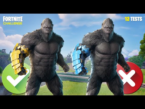 GUESS THE TRUE SKIN - FORTNITE CHALLENGE - 12 TESTS - #1 | tusadivi
