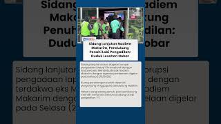 Sidang Lanjutan Nadiem Makarim, Driver Ojol & Pendukung Penuhi Lobi Pengadilan: Duduk Lesehan Nobar