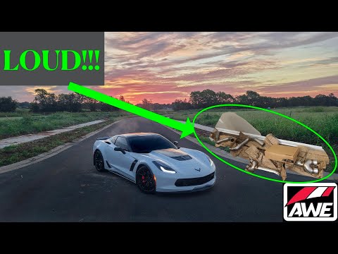 C7 Z06 AWE Track Edition Install *Cold Start, Before and After* Pro's and Con's