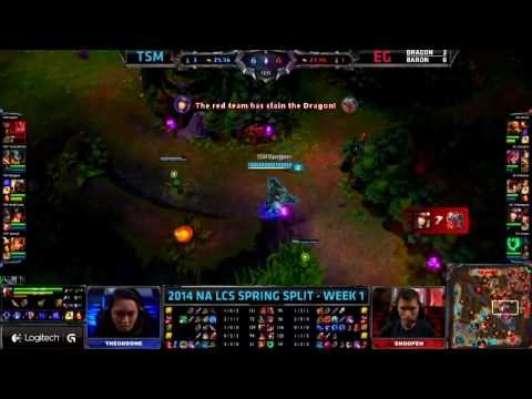 Bjergsen Zed Shadow Play - 1 vs 3