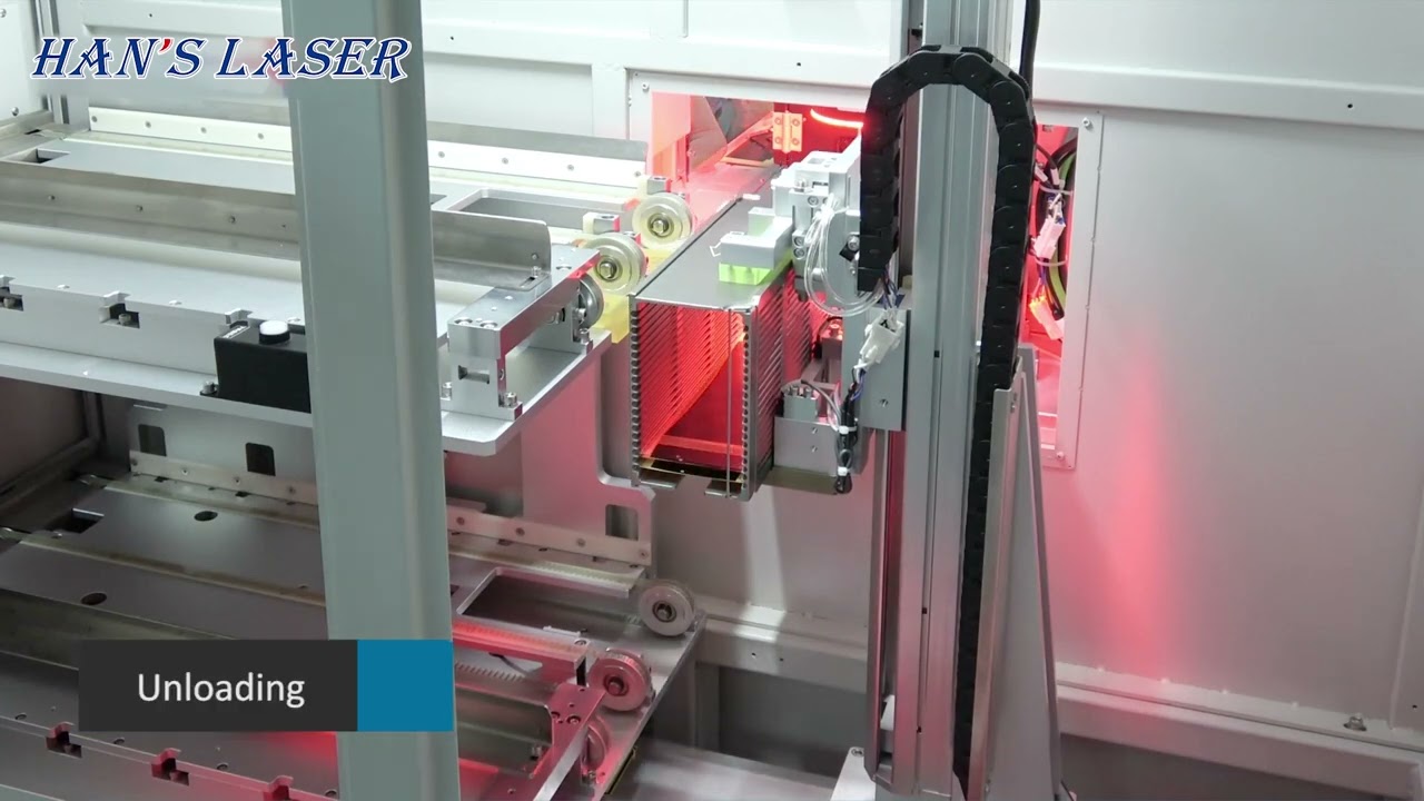 Automatic Laser Marking Machine for ICs