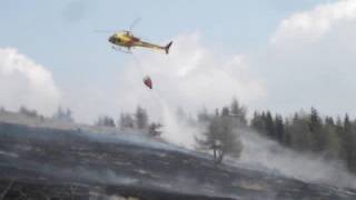 preview picture of video 'elicottero, Vigili del Fuoco Volontari di Bedollo Trento Italy'