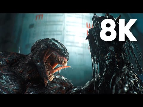 Venom vs. Riot | Venom (2018) [8K Upscale]