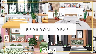 sims 4 bedroom ideas tutorial and Download  NoCC