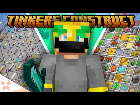 The Ultimate Minecraft Tool Expansion Is Here... (tinkers construct)
