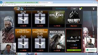 Buying steam game keys for cheap. How to buy games on G2A!