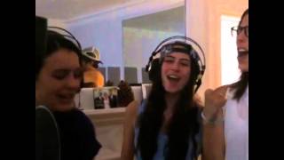 Cimorelli recording &quot;You&#39;re Worth It&quot;