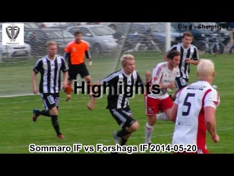 Highlights Sommaro IF vs Forshaga IF 2014-05-20