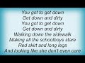 Saxon - Get Down And Dirty Lyrics