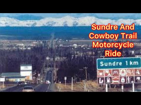 Sundre And Cowboy Trail In Alberta Canada.