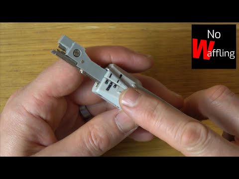 How the Sensor works on LSA Krone IDC Punchdown Tool - Beginners guide